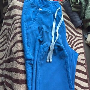 Bright blue Jogger Pants figs